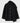 Azura Black Coat with Turtle Scarf