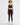 Tank Top And Leggings - Asana Black Light Set - WearNoa