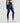 High Waisted Leggings Women - Ocean Blue Light Leggins - WearNoa
