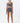 Cross Back Bra - Peract Grey Cross Top - WearNoa