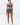Cross Back Bra - Peract Grey Cross Top - WearNoa