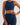 Criss Cross Tops - Ocean Blue Cross Top - WearNoa