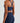 Criss Cross Tops - Ocean Blue Cross Top - WearNoa