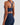 Criss Cross Tops - Ocean Blue Cross Top - WearNoa