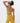 Curry Yellow Cross Top