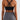 Criss Cross Back Black Tank Top - Ocean Black Cross Top - WearNoa