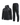 Polyester Tracksuit Women - Black Hotline Flame Suit - WearNoa